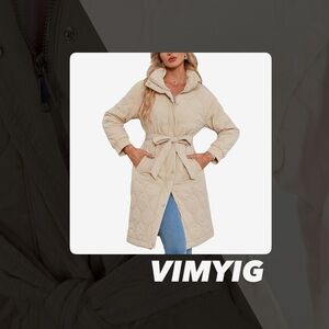 NWOT Vimyig Quilted Puffer Coat
